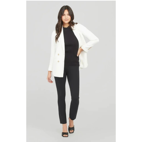 SPANX - The Perfect Pant, Ankle Backseam Skinny in Classic Black S - Picture 2 of 7